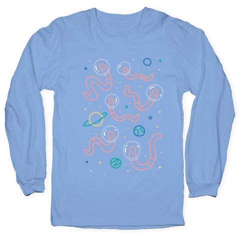 Worms In Space Longsleeve Tee